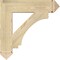 Ekena Millwork Imperial Arts & Crafts Rough Sawn Bracket, Douglas Fir, 6"W x 30"D x 30"H BKT06X30X30IMP03RDF - alternate 3